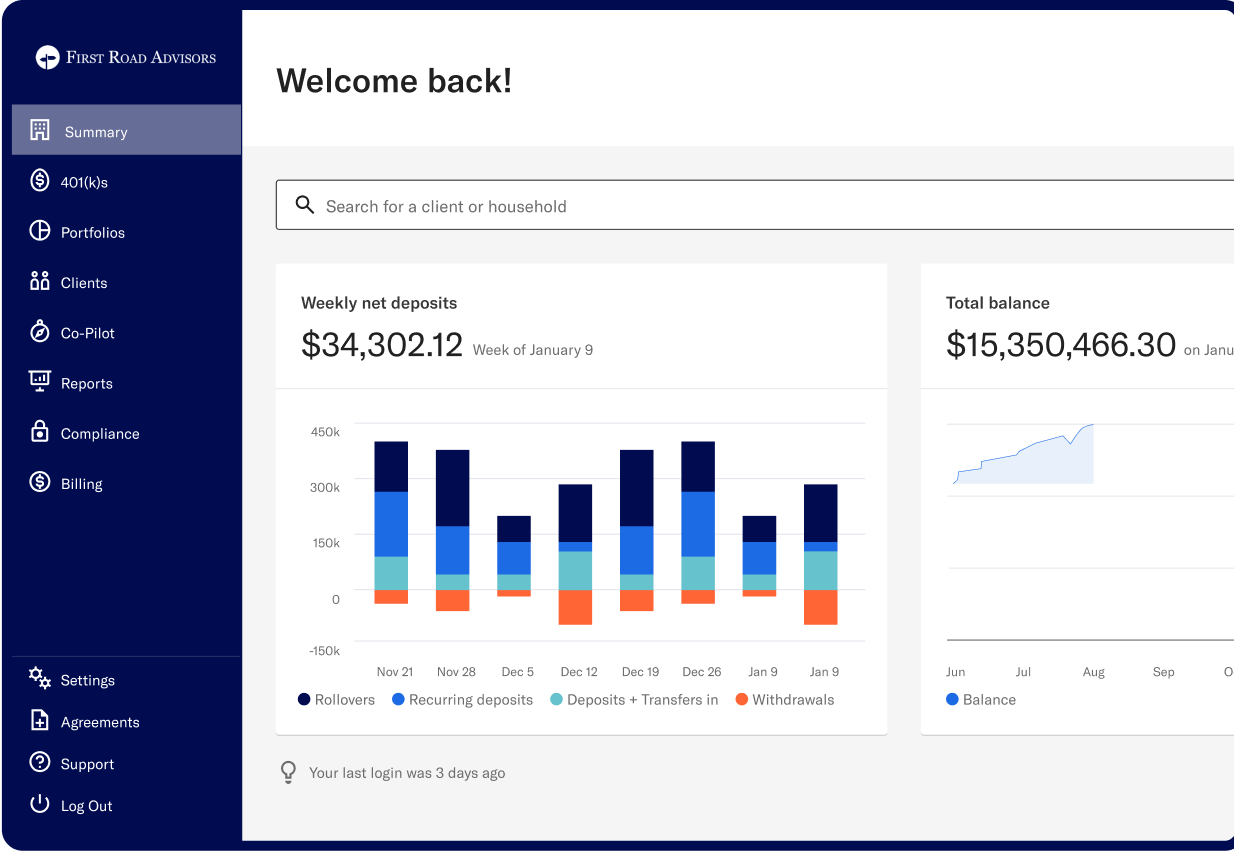 Advisor summary